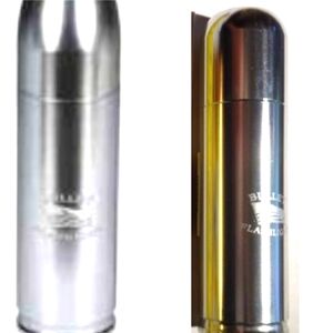 🍎 1 New Bullet Flashlight Aluminum Handheld Mini Convenient Silver